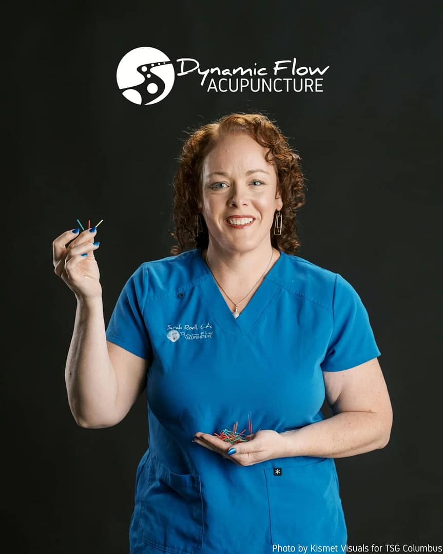 ⭐️ MEET SARAH ⭐️
The owner and operator of Dynamic Flow Acupuncture for almost 15 years, Sarah was first introduced to acupuncture as a patient when she sought help for carpal tunnel syndrome. Acupuncture was the only treatment which brought her relief, and knowing how many others suffered from chronic pain, she knew that she had found her calling.
Sarah’s mission and passion is to help her patients find relief and long term wellness. Ready to get back to living the life you love? Text our office today to set up a consultation with Sarah!