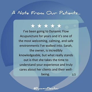 We love hearing from our patients and seeing how regular acupuncture treatment has improved their quality of life. 💙
Text our office today to schedule your consultation and take the first step in getting back to the activities you love!
📲 614.233.1826
